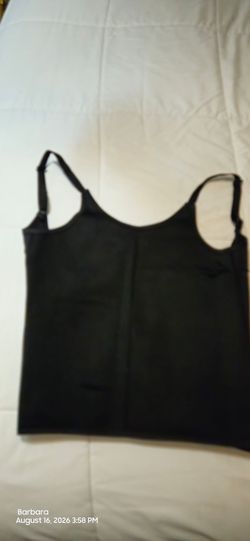 Black Camisole Tank Top with Adjustable Straps
