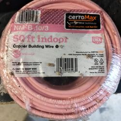 Roll of 50 ft Romex Cerromax 10/3 w/ ground wire