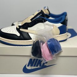 Nike Jordan 1 Og Travis Scott Low “Fragment” Size 9 10 11 12 Available