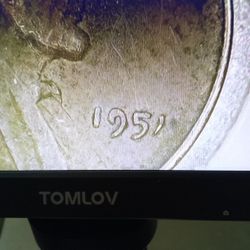 1951 Penny Error 