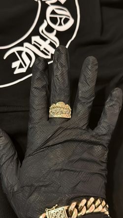 Gold Last Supper Ring