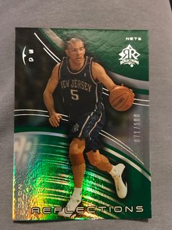 2003 Upper Deck Triple Dimensions Reflections Emerald #071/100 #51 Jason Kidd Card