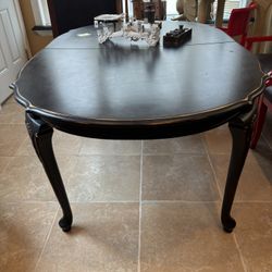 Table and hutch