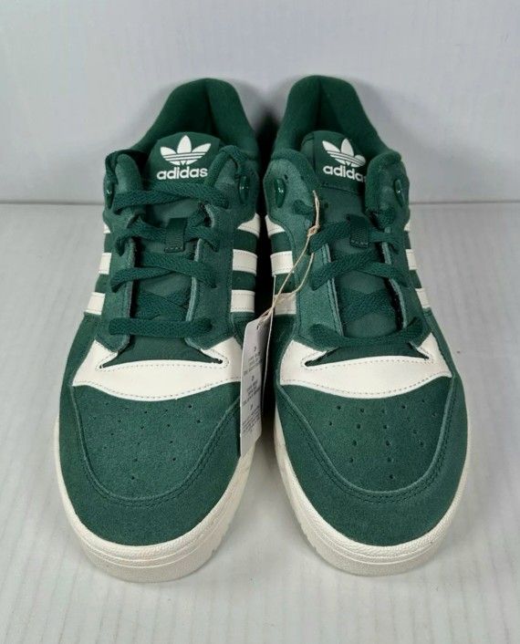 Adidas Originals Men's Rivalry Low Sneaker | Green/ White | 12 M US New