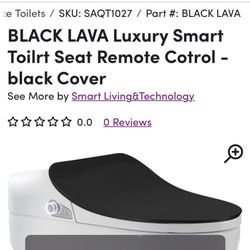 Electronic Toilet Seat Tankless Remote Bide