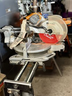 RIDGID Saw MS1290LZ w/ Router R2910