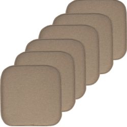 Sweet Home Collection Chair Cushion Memory Foam Pads -12 Total 