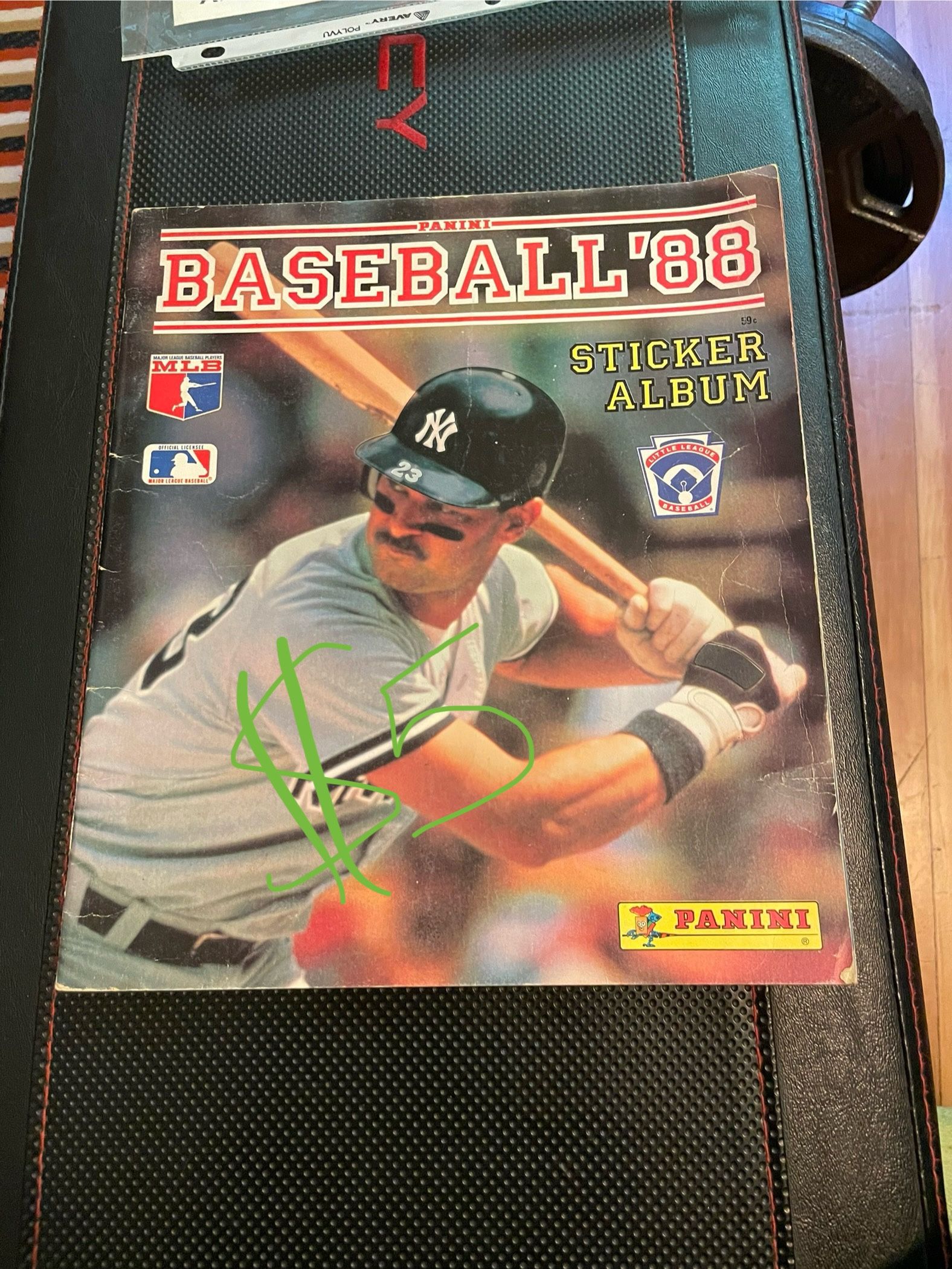 $5 - 1988 Vintage Panini Sticker Album MLB