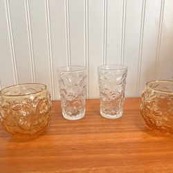 Vintage Glassware Duo