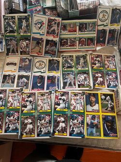 Uncut baseball cards two with Ken Griffey Junior