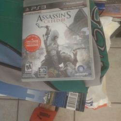 PS3 Assassin's Creed III. 13$
