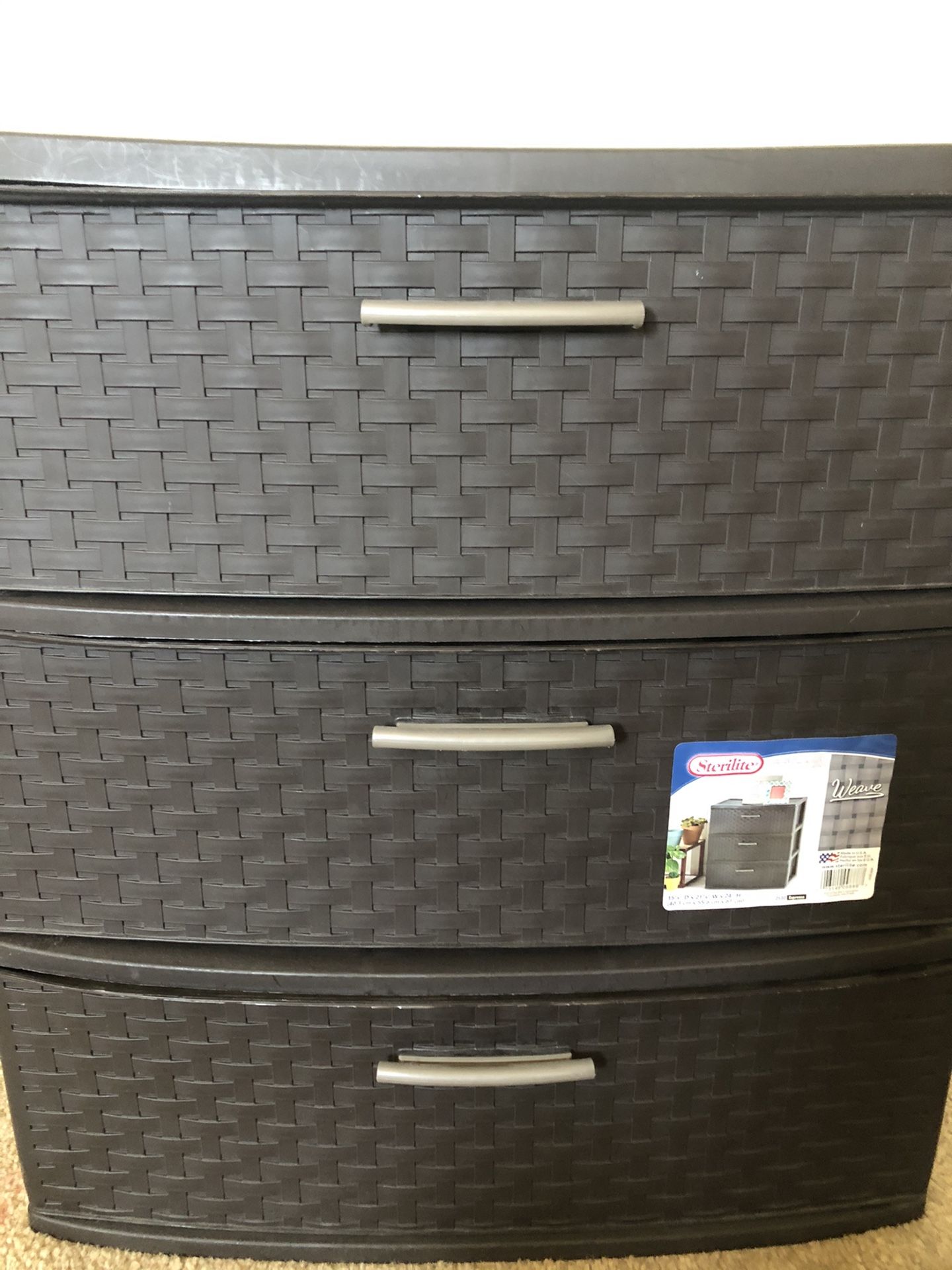 Sterilite 3 Drawer