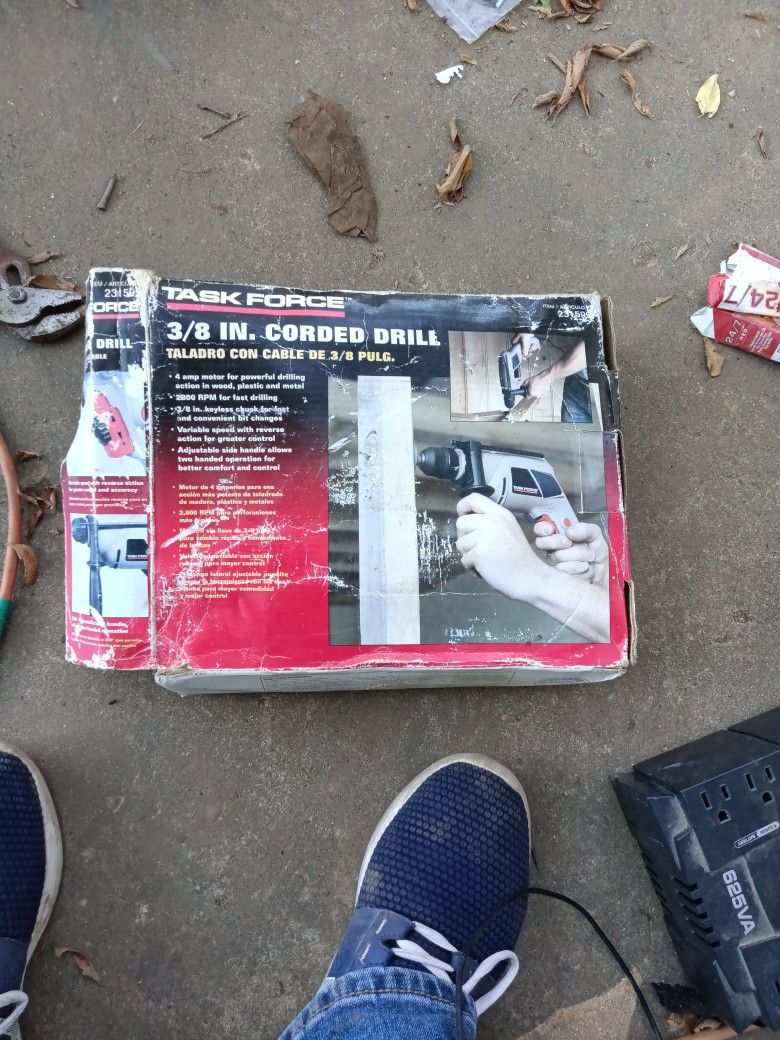 3/8 In . Corded Drill
