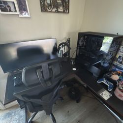 Whole gaming setup