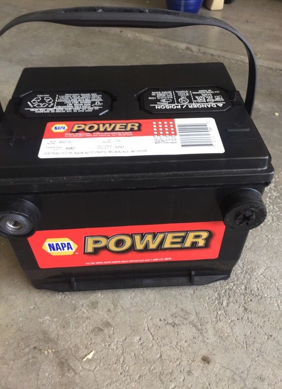 Brand new battery from Napa Power 6575 BCI 75