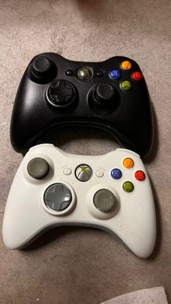 Xbox 360 Control Black And White