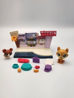 Littlest Pet Shop Tales Pets in the City #81 #82 Buster Boodles Hansamu Inu - R5