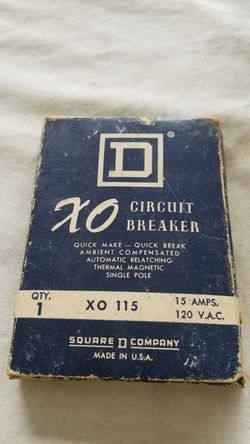 Square D 15 amp breaker