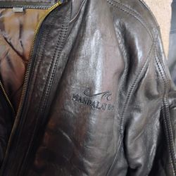 Andrew Marc Mandalay Bay Men's Leather Jacket Size XXl