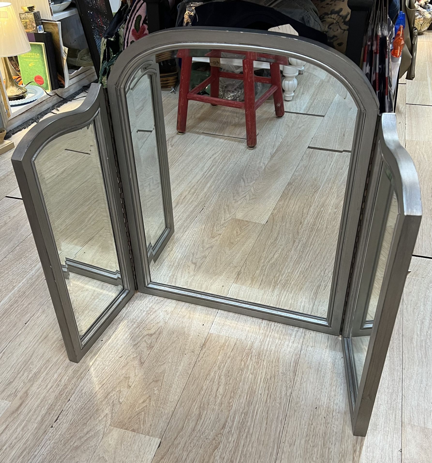 Pier One Tri Fold Vanity Mirror