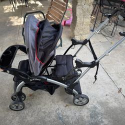 Sit N Stand Double Stroller 