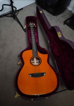 Cort LUXE II Frank Gambale Signature Series Acoustic Electric Guitar Natural