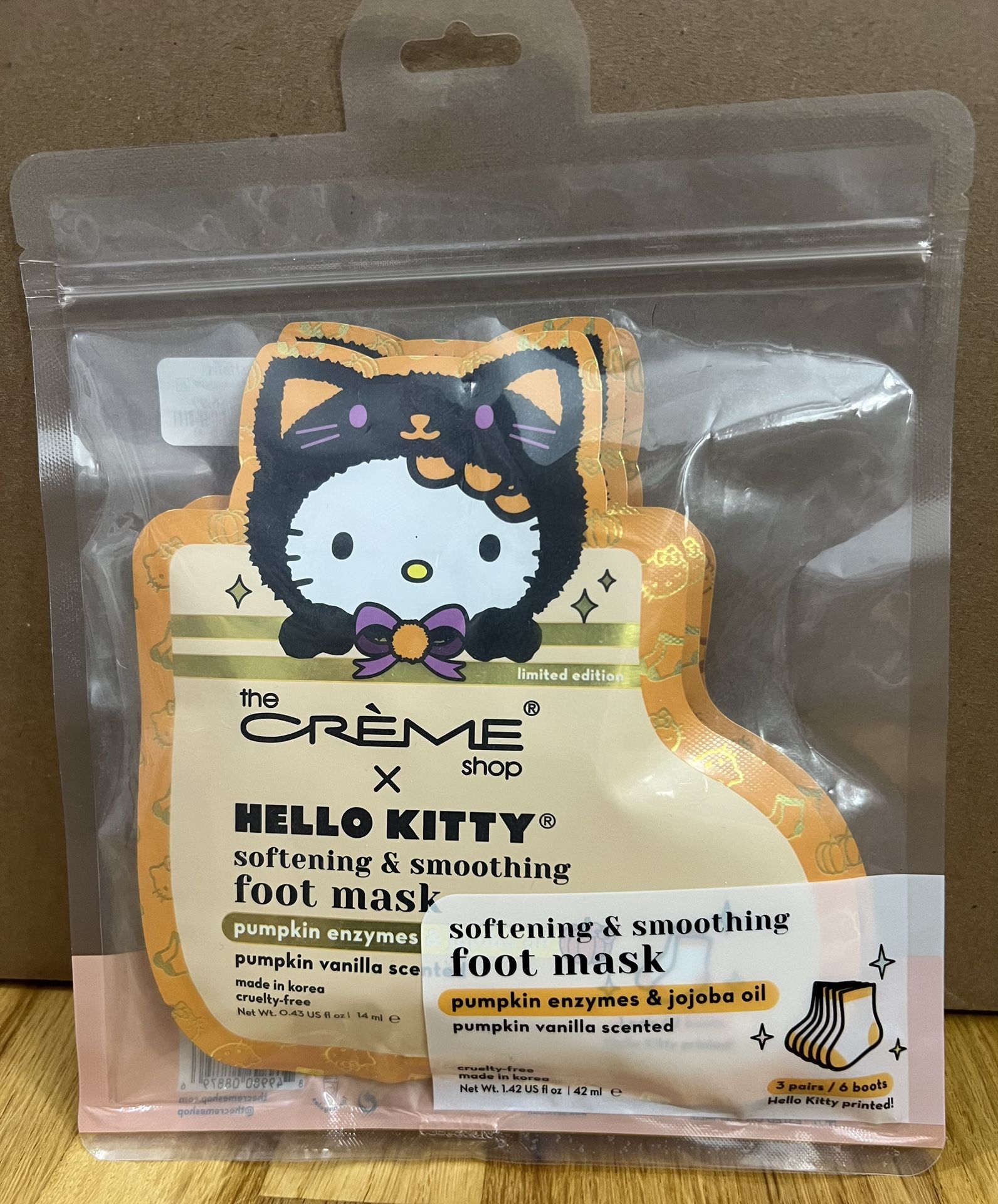 The Crème Shop x Hello Kitty Foot Masks