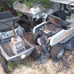 Craftsman Riding Mowers For Parts Or Repair 