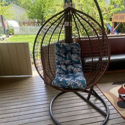 Egg Chair With New Cushion