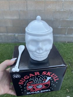 Skull Sugar Bowl