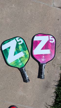 2) new Onix pickleball paddles graphite carbon fiber Z5 pickle ball racquets racquet pair