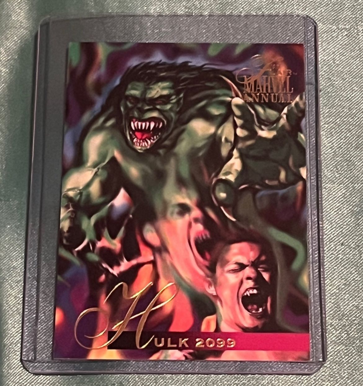 1995 Flair Marvel Annual #106 Hulk 2099
