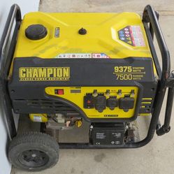 Champion 7500w 420cc Generator 100813