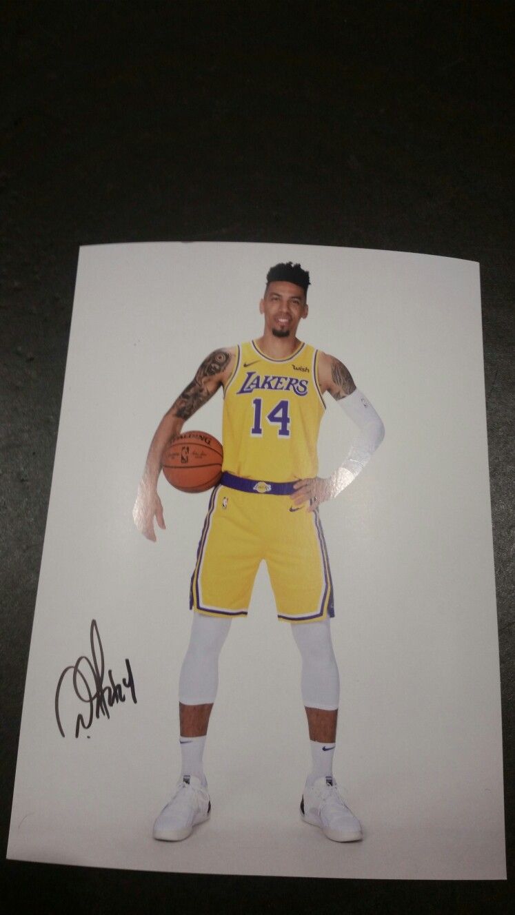 Lakers Danny Green Signed Basquetball