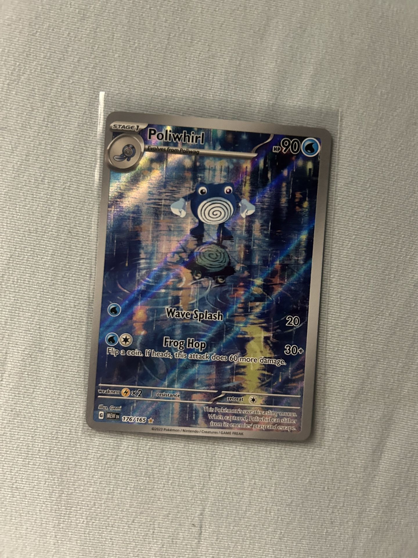 Poliwhirl 151 Full Art