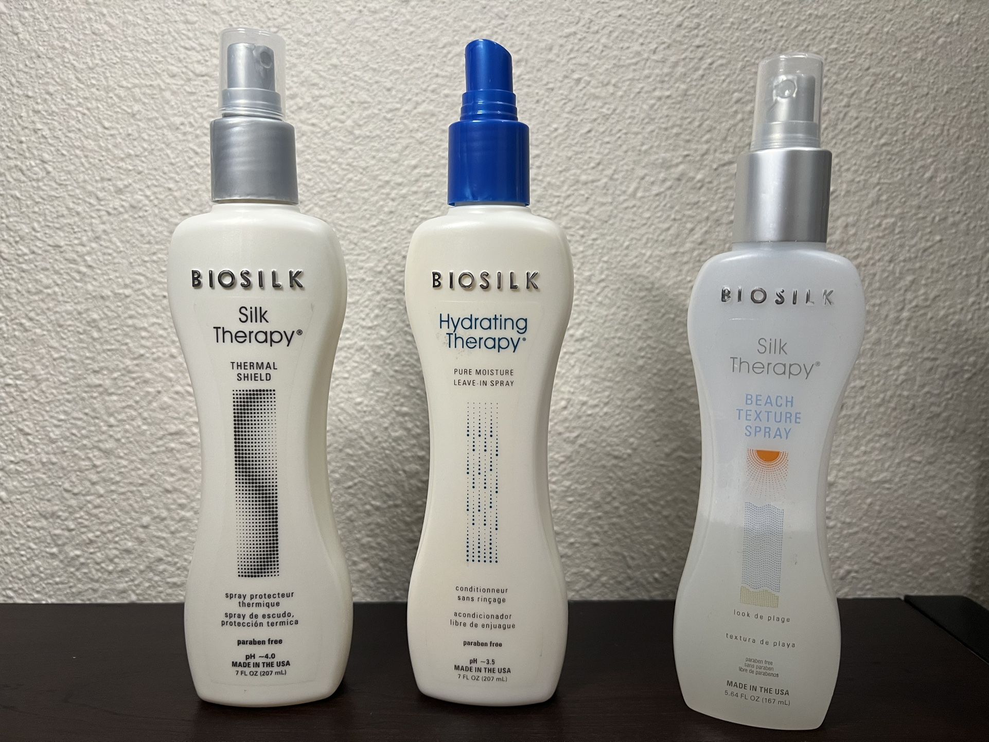 Bottles Biosilk Therapy Hair Treatment