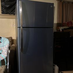 He Stainless Steel Refrigerator 