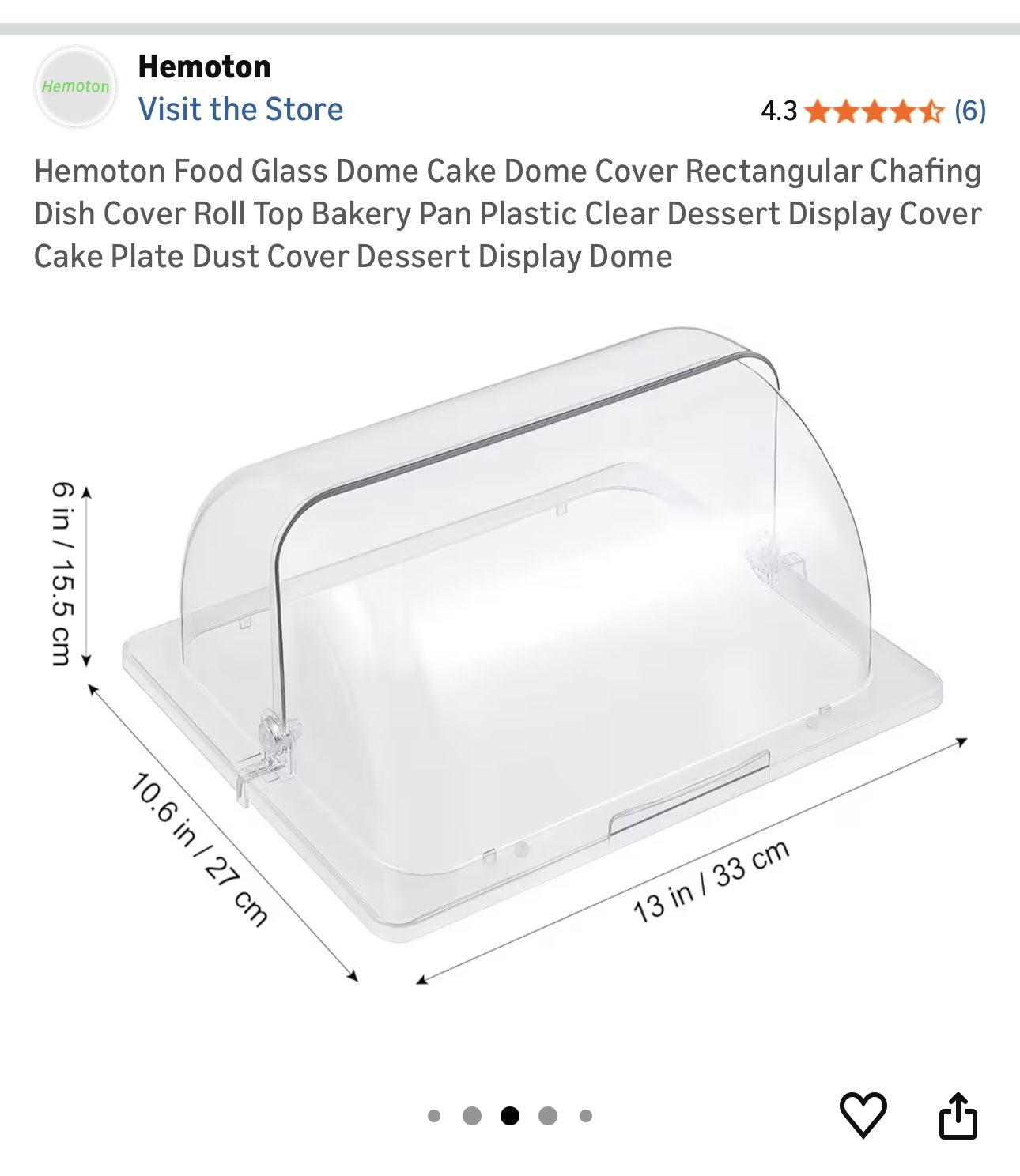 Cake dome 