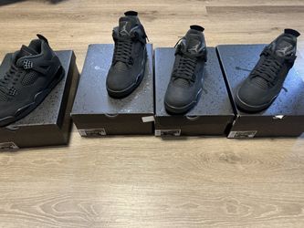 Jordan 4 Black Cat Size 10.5,