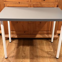 39” Medium Gray Table Or Desk - Like-New 