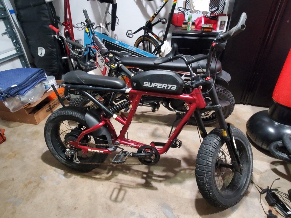 Super73 Super 73 RX Carmine Red ebike Ready To Ride