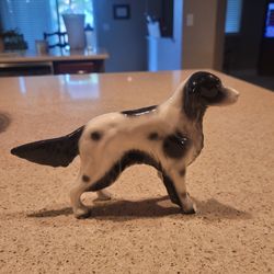 Vintage Porcelain Dog 