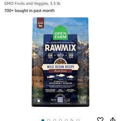 Brand New Never Opened Open Farm Raw Mix Dog Food