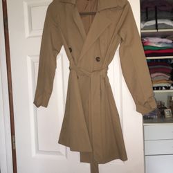 Beige Trench Coat Bebe