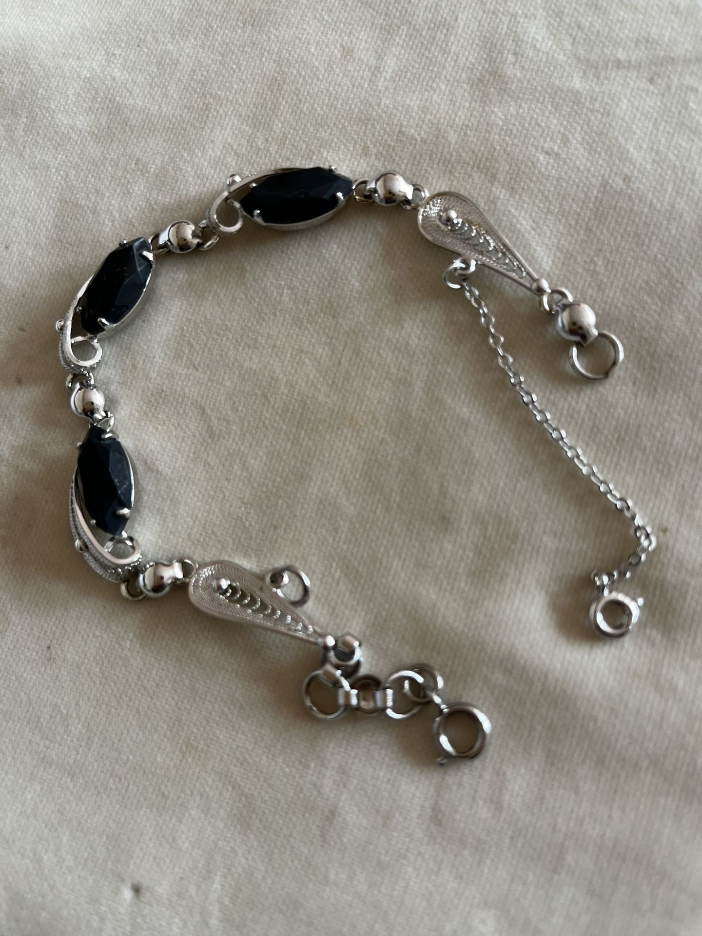 Vintage Sorrento Sterling Silver Bracelet 