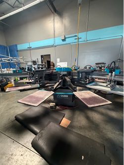 Automatic Screen Printing Press