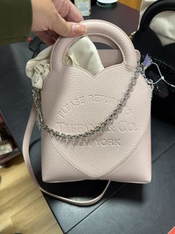 Tiffany & Co. Pink Heart Shoulder Bag