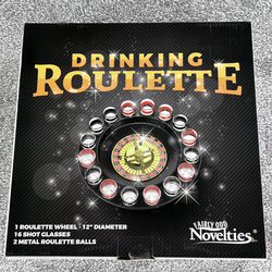 Drinking Roulette Party Game Set 16 Glasses 2 Balls Fairly Odd Novelties
