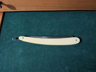 Unknown straight razor shave ready