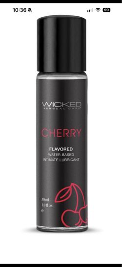 Wicked Sensual Care Cherry Flavored Lubricant